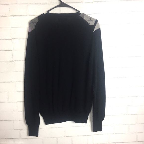 Men’s Express Argyle Sweater - Picture 2 of 3